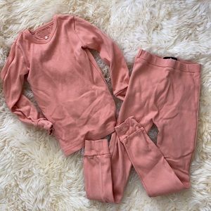 Modern Burlap Pajama Set